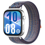 Cinturino per orologio in nylon intrecciato con chiusura a strappo., For Huawei Watch Fit 5 / Fit 5 Pro / Fit 4