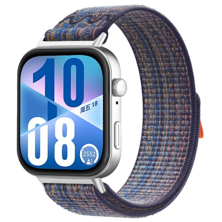 Cinturino per orologio in nylon intrecciato con chiusura a strappo., For Huawei Watch Fit 5 / Fit 5 Pro / Fit 4