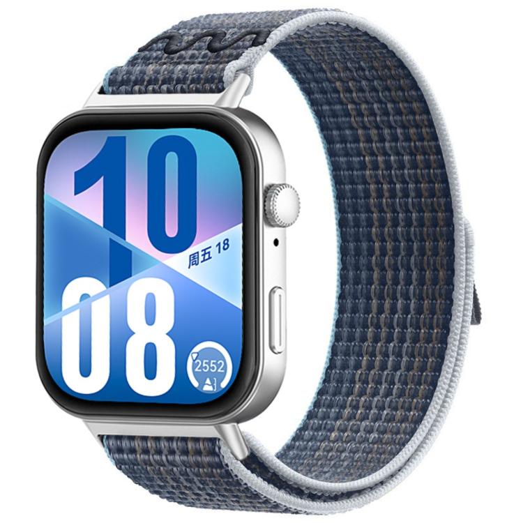 Cinturino per orologio in nylon intrecciato con chiusura a strappo., For Huawei Watch Fit 5 / Fit 5 Pro / Fit 4