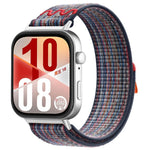 Cinturino per orologio in nylon intrecciato con chiusura a strappo., For Huawei Watch Fit 5 / Fit 5 Pro / Fit 4