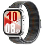 Cinturino per orologio in nylon intrecciato con chiusura a strappo., For Huawei Watch Fit 5 / Fit 5 Pro / Fit 4