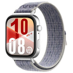 Cinturino per orologio in nylon intrecciato con chiusura a strappo., For Huawei Watch Fit 5 / Fit 5 Pro / Fit 4