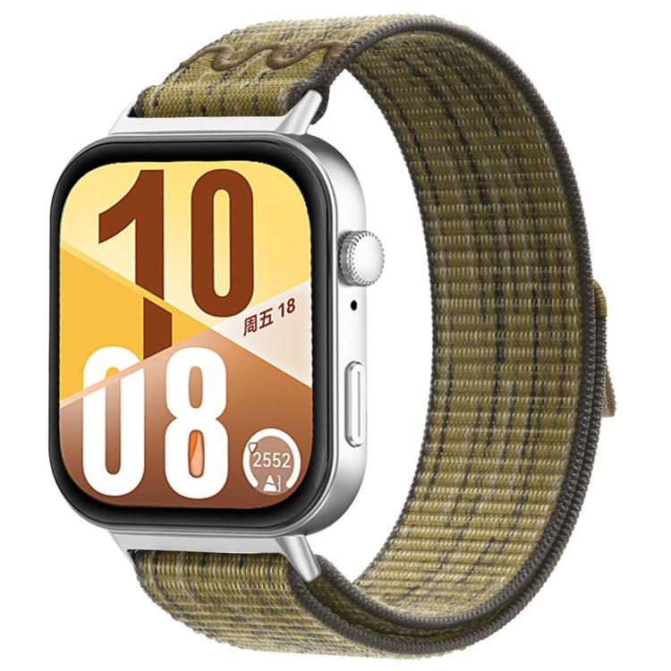 Cinturino per orologio in nylon intrecciato con chiusura a strappo., For Huawei Watch Fit 5 / Fit 5 Pro / Fit 4