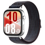 Cinturino per orologio in nylon intrecciato con chiusura a strappo., For Huawei Watch Fit 5 / Fit 5 Pro / Fit 4