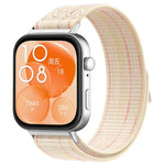 Cinturino per orologio in nylon intrecciato con chiusura a strappo., For Huawei Watch Fit 5 / Fit 5 Pro / Fit 4