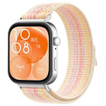 Cinturino per orologio in nylon intrecciato con chiusura a strappo., For Huawei Watch Fit 5 / Fit 5 Pro / Fit 4
