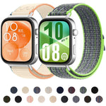 Cinturino per orologio in nylon intrecciato con chiusura a strappo., For Huawei Watch Fit 5 / Fit 5 Pro / Fit 4