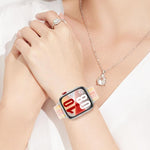 Cinturino per orologio in nylon intrecciato con chiusura a strappo., For Huawei Watch Fit 5 / Fit 5 Pro / Fit 4