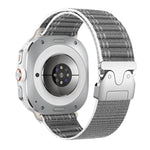 Cinturino per orologio in nylon con fibbia a paracadute e texture ondulata, For Samsung Galaxy Watch Ultra 47mm / Ultra 2025