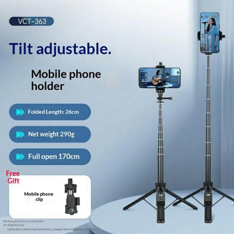 Asta prolunga selfie stick Yunteng VCT-363 fino 160 cm