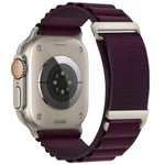 Cinturino per orologio in nylon a due sezioni con fibbia a C, ideale per alta montagna., For Apple Watch 46mm / 49mm / 45mm / 44mm