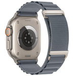 Cinturino per orologio in nylon a due sezioni con fibbia a C, ideale per alta montagna., For Apple Watch 46mm / 49mm / 45mm / 44mm
