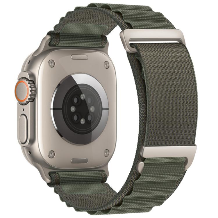 Cinturino per orologio in nylon a due sezioni con fibbia a C, ideale per alta montagna., For Apple Watch 46mm / 49mm / 45mm / 44mm