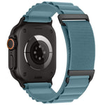 Cinturino per orologio in nylon a due sezioni con fibbia a C, ideale per alta montagna., For Apple Watch 46mm / 49mm / 45mm / 44mm