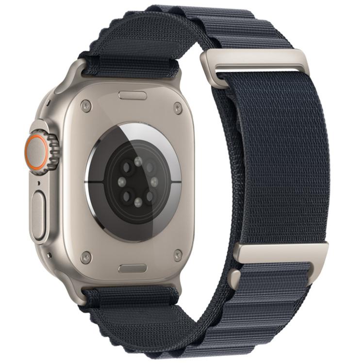 Cinturino per orologio in nylon a due sezioni con fibbia a C, ideale per alta montagna., For Apple Watch 46mm / 49mm / 45mm / 44mm