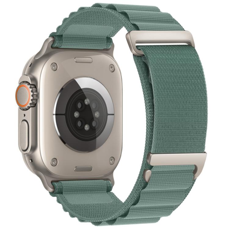 Cinturino per orologio in nylon a due sezioni con fibbia a C, ideale per alta montagna., For Apple Watch 46mm / 49mm / 45mm / 44mm