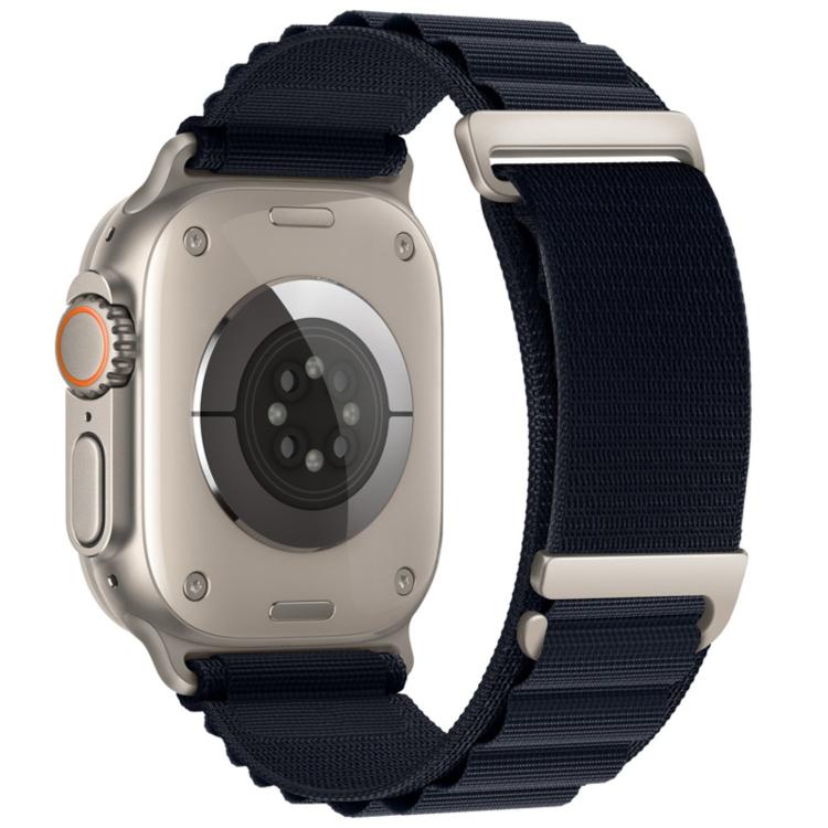 Cinturino per orologio in nylon a due sezioni con fibbia a C, ideale per alta montagna., For Apple Watch 46mm / 49mm / 45mm / 44mm