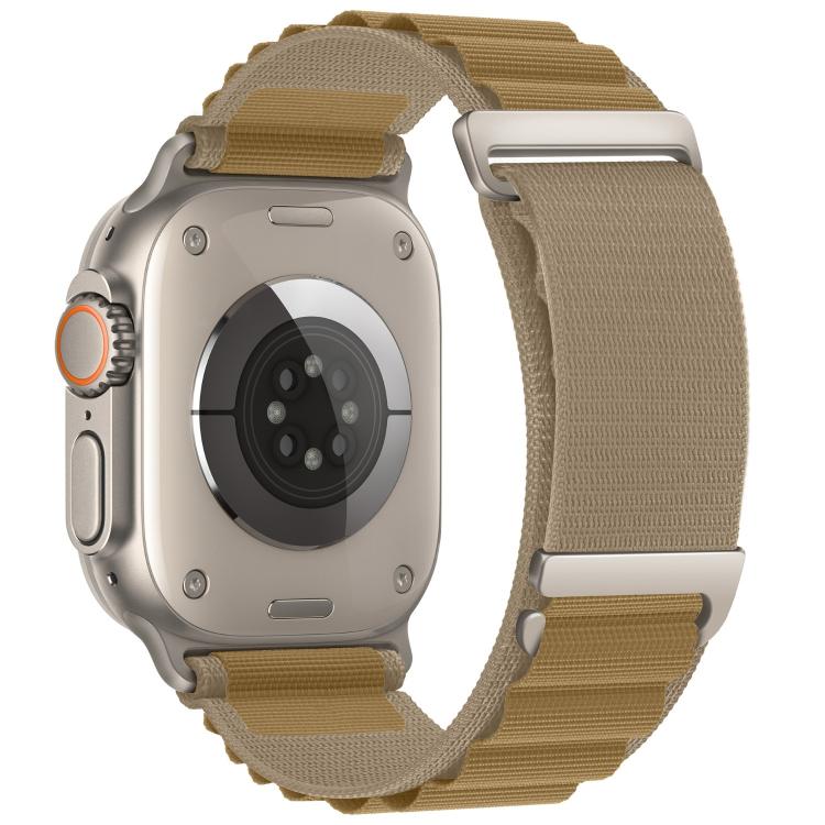 Cinturino per orologio in nylon a due sezioni con fibbia a C, ideale per alta montagna., For Apple Watch 46mm / 49mm / 45mm / 44mm