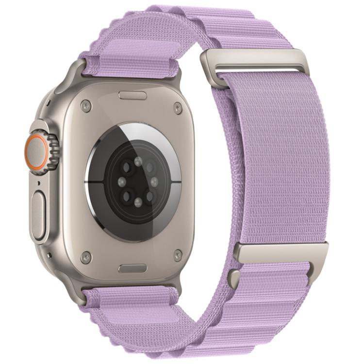 Cinturino per orologio in nylon a due sezioni con fibbia a C, ideale per alta montagna., For Apple Watch 46mm / 49mm / 45mm / 44mm