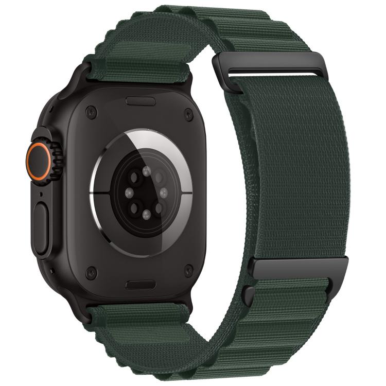 Cinturino per orologio in nylon a due sezioni con fibbia a C, ideale per alta montagna., For Apple Watch 42mm / 41mm / 40mm / 38mm