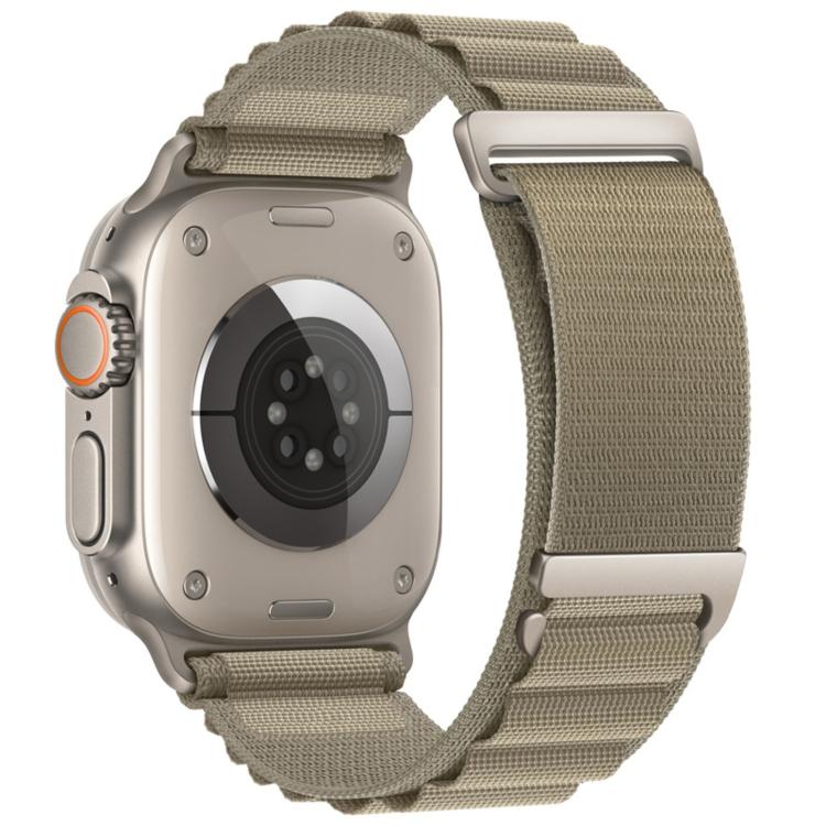 Cinturino per orologio in nylon a due sezioni con fibbia a C, ideale per alta montagna., For Apple Watch 42mm / 41mm / 40mm / 38mm