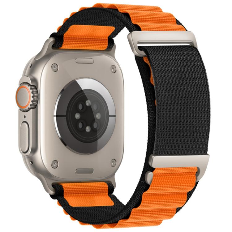 Cinturino per orologio in nylon a due sezioni con fibbia a C, ideale per alta montagna., For Apple Watch 42mm / 41mm / 40mm / 38mm
