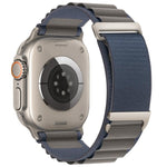 Cinturino per orologio in nylon a due sezioni con fibbia a C, ideale per alta montagna., For Apple Watch 42mm / 41mm / 40mm / 38mm