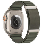 Cinturino per orologio in nylon a due sezioni con fibbia a C, ideale per alta montagna., For Apple Watch 42mm / 41mm / 40mm / 38mm