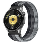 Cinturino per orologio in nylon intrecciato a triplo anello con chiusura a strappo, 18mm, 20mm, 22mm