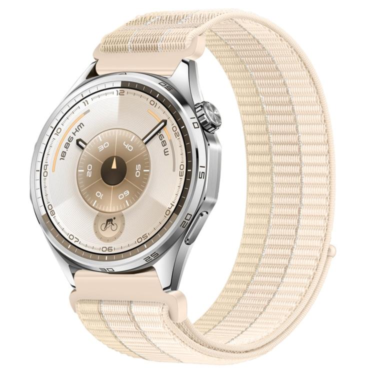 Cinturino per orologio in nylon intrecciato a triplo anello con chiusura a strappo, 18mm, 20mm, 22mm