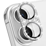 Obiettivo fotografico ENKAY Hat-Prince Blink Diamond in lega di alluminio, vetro temperato e pellicola., For iPhone 17