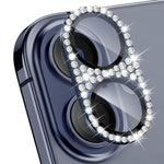 Obiettivo fotografico ENKAY Hat-Prince Blink Diamond in lega di alluminio, vetro temperato e pellicola., For iPhone 17