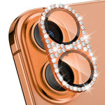 Obiettivo fotografico ENKAY Hat-Prince Blink Diamond in lega di alluminio, vetro temperato e pellicola., For iPhone 17