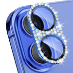 Obiettivo fotografico ENKAY Hat-Prince Blink Diamond in lega di alluminio, vetro temperato e pellicola., For iPhone 17