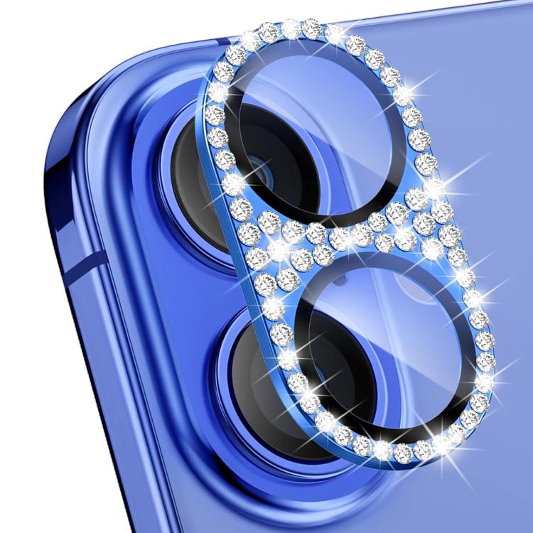 Obiettivo fotografico ENKAY Hat-Prince Blink Diamond in lega di alluminio, vetro temperato e pellicola., For iPhone 17