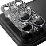 Obiettivo fotografico ENKAY Hat-Prince Blink Diamond in lega di alluminio, vetro temperato e pellicola., For iPhone 17 Pro Max, For iPhone 17 Pro