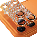 Obiettivo fotografico ENKAY Hat-Prince Blink Diamond in lega di alluminio, vetro temperato e pellicola., For iPhone 17 Pro Max, For iPhone 17 Pro