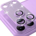 Obiettivo fotografico ENKAY Hat-Prince Blink Diamond in lega di alluminio, vetro temperato e pellicola., For iPhone 17 Pro Max, For iPhone 17 Pro