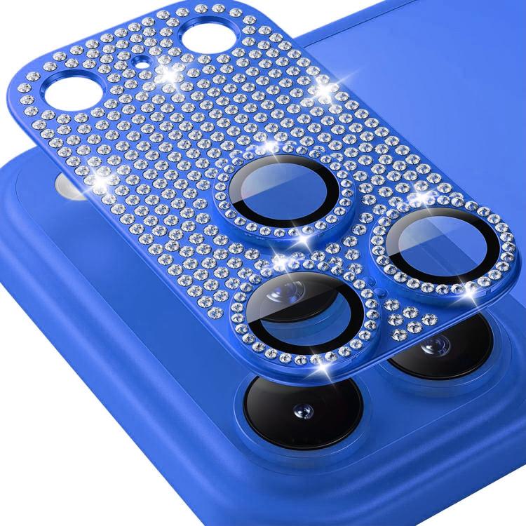 Obiettivo fotografico ENKAY Hat-Prince Blink Diamond in lega di alluminio, vetro temperato e pellicola., For iPhone 17 Pro Max, For iPhone 17 Pro