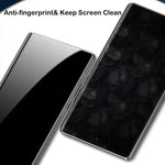 10 pezzi Pellicola in vetro temperato ad alto contenuto di alluminio con stampa serigrafica a 360 gradi per la privacy, con bordi curvi di grandi dimensioni, For Samsung Galaxy Z Fold7, For Samsung Galaxy Z Fold6, For Samsung Galaxy Z Fold5            ...