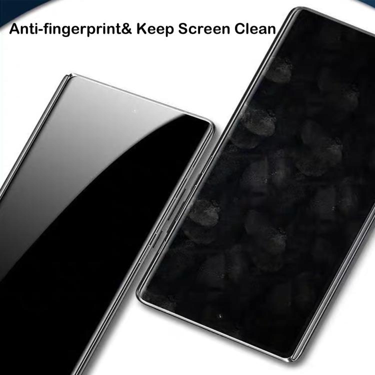 10 pezzi Pellicola in vetro temperato ad alto contenuto di alluminio con stampa serigrafica a 360 gradi per la privacy, con bordi curvi di grandi dimensioni, For Samsung Galaxy Z Fold7, For Samsung Galaxy Z Fold6, For Samsung Galaxy Z Fold5            ...