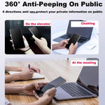 10 pezzi Pellicola in vetro temperato ad alto contenuto di alluminio con stampa serigrafica a 360 gradi per la privacy, con bordi curvi di grandi dimensioni, For Samsung Galaxy Z Fold7, For Samsung Galaxy Z Fold6, For Samsung Galaxy Z Fold5            ...