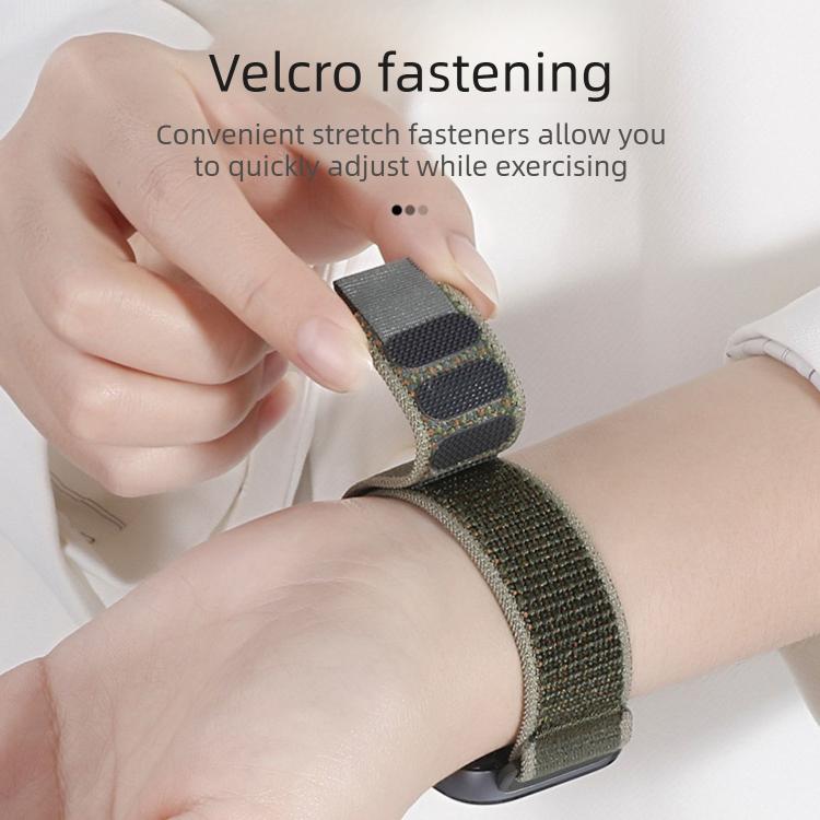 Cinturino per orologio Wild Path Loop in nylon con chiusura a strappo., For Huawei Watch Fit 5 / Fit 5 Pro / Fit 4