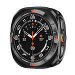 Orologio con quadrante in metallo, lega di alluminio e policarbonato, con custodia protettiva per orologio., For Samsung Galaxy Watch Ultra 47mm