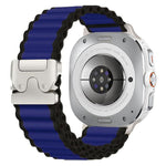 Cinturino per orologio in nylon a coste larghe con fibbia da paracadute, ideale per fuoristrada., For Samsung Galaxy Watch Ultra 47mm / Ultra 2025