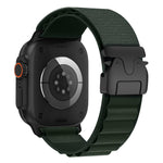 Cinturino per orologio in nylon con fibbia da paracadute, ideale per alta montagna., For Apple Watch 46mm / 49mm / 45mm / 44mm