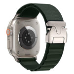 Cinturino per orologio in nylon con fibbia da paracadute, ideale per alta montagna., For Apple Watch 46mm / 49mm / 45mm / 44mm