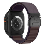 Cinturino per orologio in nylon con fibbia da paracadute, ideale per alta montagna., For Apple Watch 46mm / 49mm / 45mm / 44mm