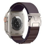 Cinturino per orologio in nylon con fibbia da paracadute, ideale per alta montagna., For Apple Watch 46mm / 49mm / 45mm / 44mm