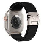 Cinturino per orologio in nylon con fibbia da paracadute, ideale per alta montagna., For Apple Watch 46mm / 49mm / 45mm / 44mm